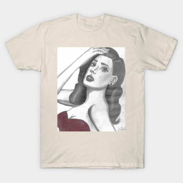 Miss Burlesque T-Shirt by ArtbySarahJ